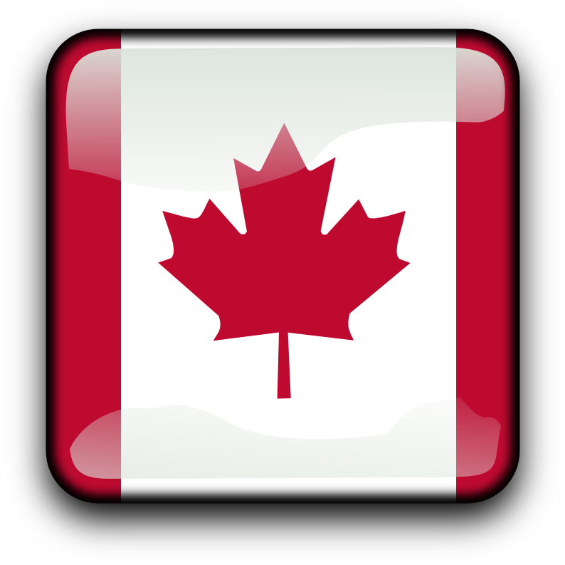 Canada Clip Art Download - Canada Flag Transparent Background - Png Download (800x800), Png Download