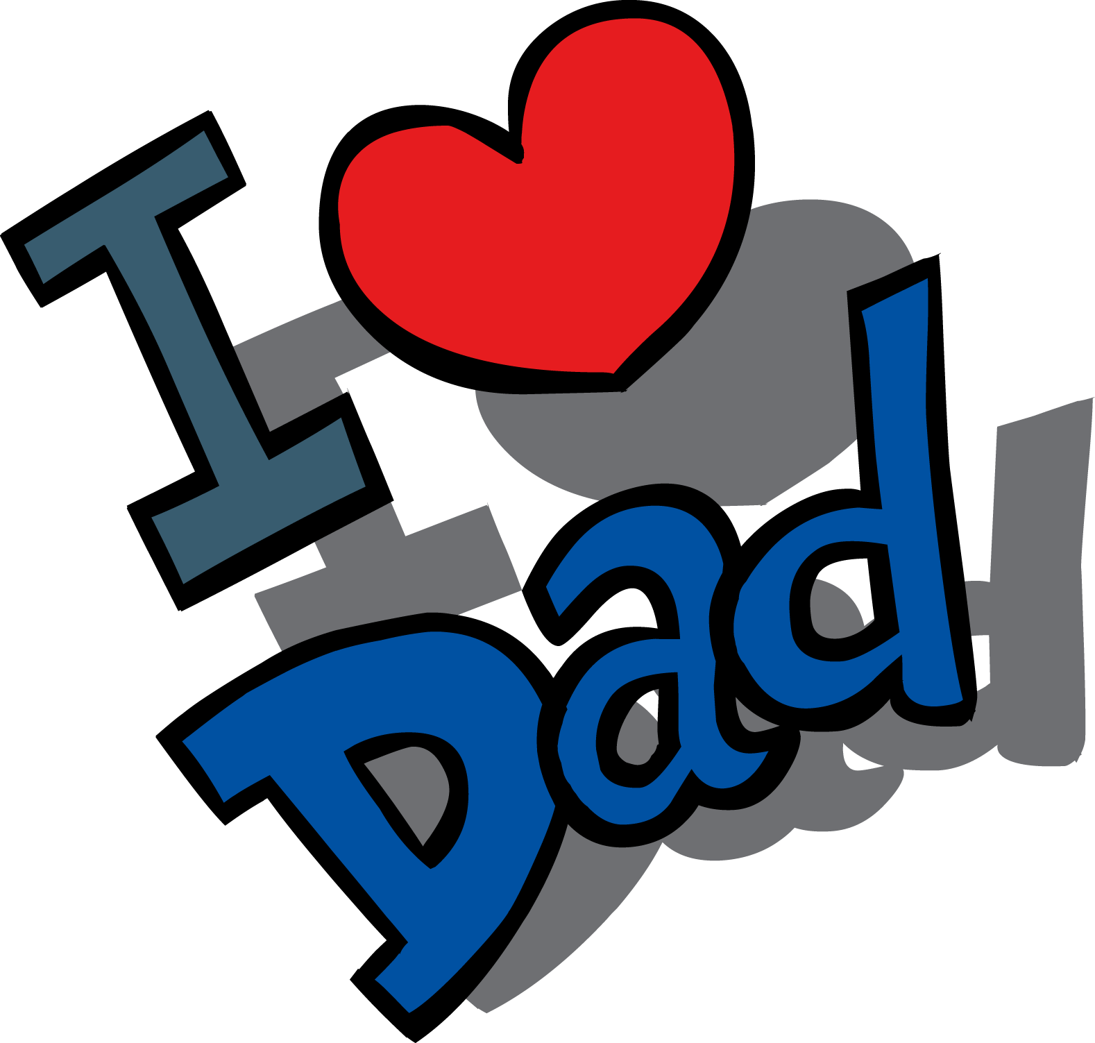 Fathers Day Clip Art Png - Fathers Day Png Transparent Png (1024x975), Png Download