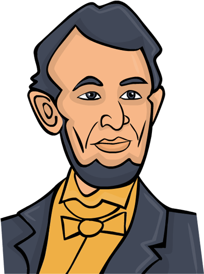 Free Presidents Day Clip Art - President Lincoln Clip Art - Png Download (600x630), Png Download