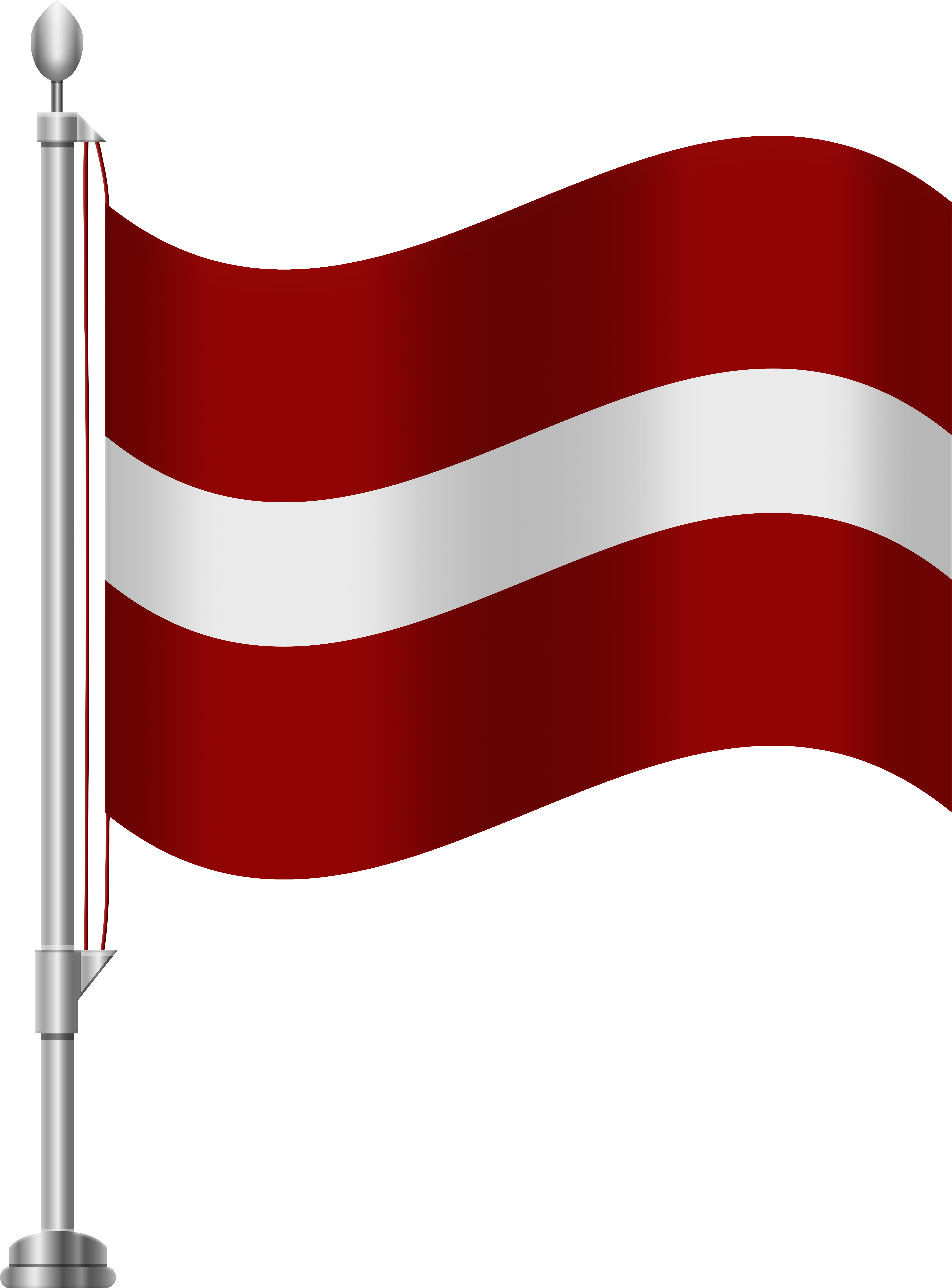 Latvia Flag Png Clip Art Transparent Png (6141x8000), Png Download