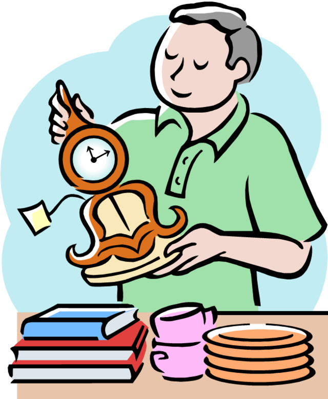 Clip Art Clipart Marie Fleche Memorial Library Human - Table Top Sale Clip Art - Png Download (640x779), Png Download