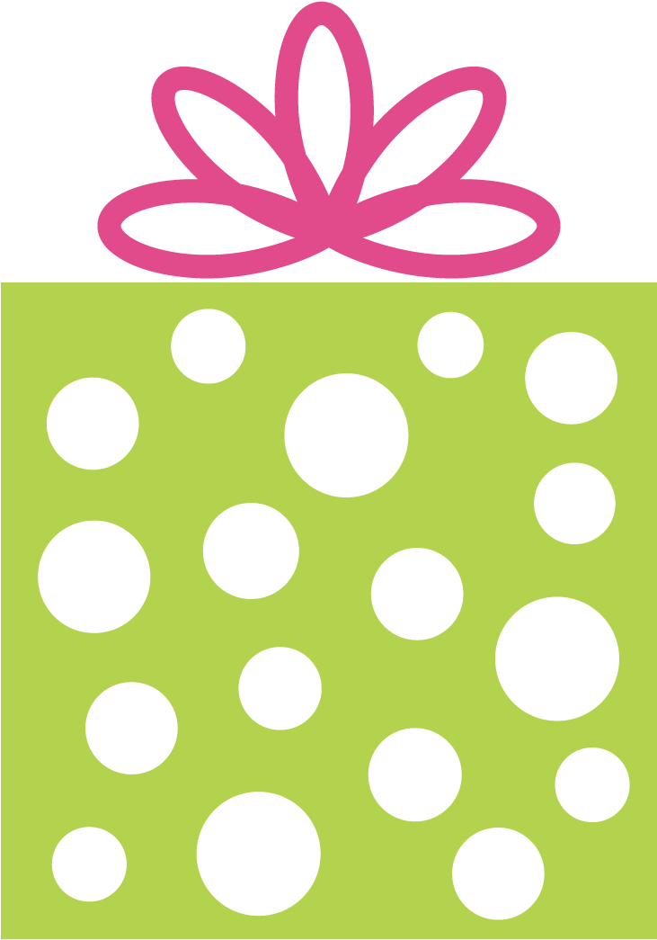 Mother's Day Clipart Cake - Happy Birthday Present Clip Art - Png Download (1200x1200), Png Download