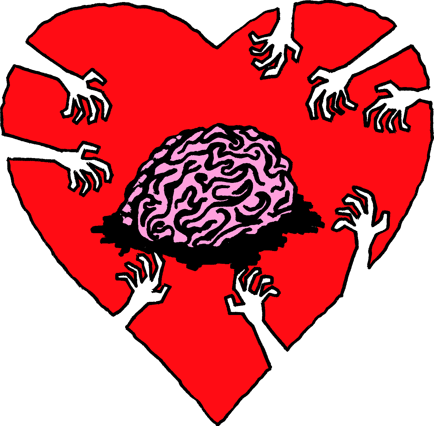 Finding Out That This Was Zombie Appreciation Month - Love You More Than A Zombie Large Mug Clipart (1484x1458), Png Download