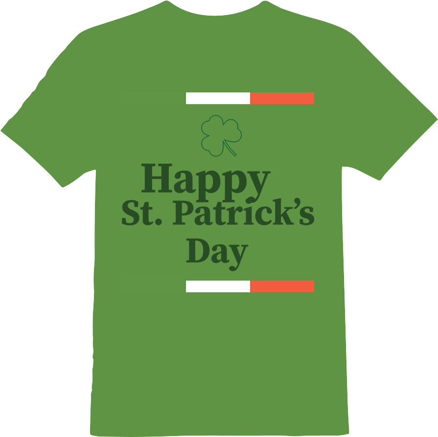 Patrick's Day Food, St - Active Shirt Clipart (919x925), Png Download