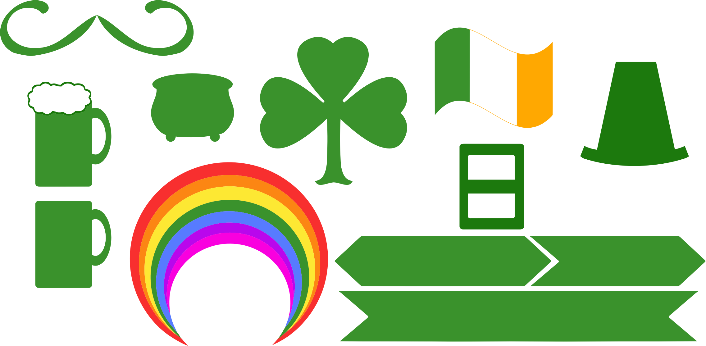 All Photo Png Clipart - Saint Patrick's Day Transparent Png (1530x750), Png Download