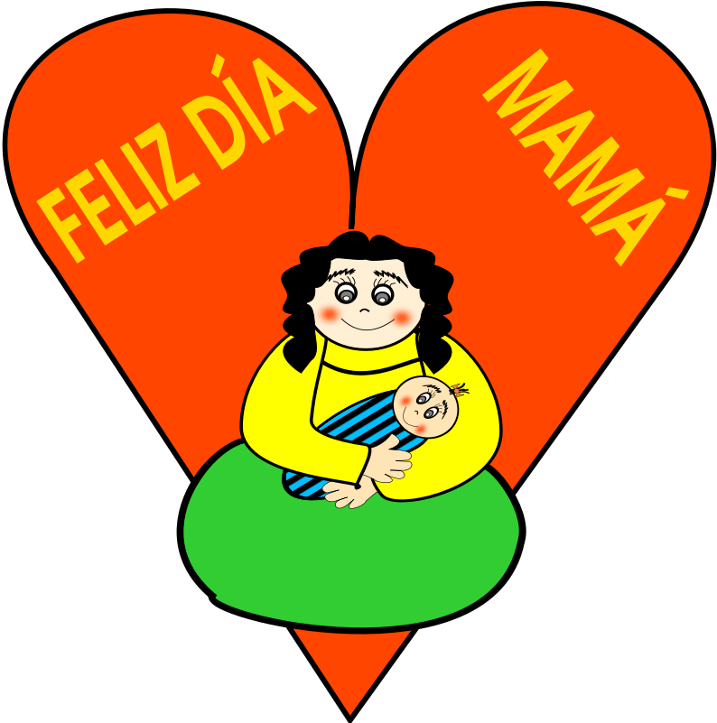 Free Happy Day Mother - Mother Clipart (566x800), Png Download