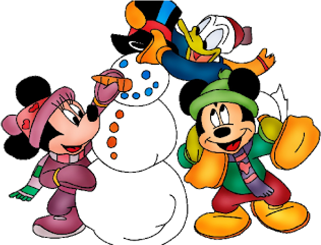 Disney Clipart Mother's Day - Disney Christmas Characters Clipart - Png Download (640x480), Png Download
