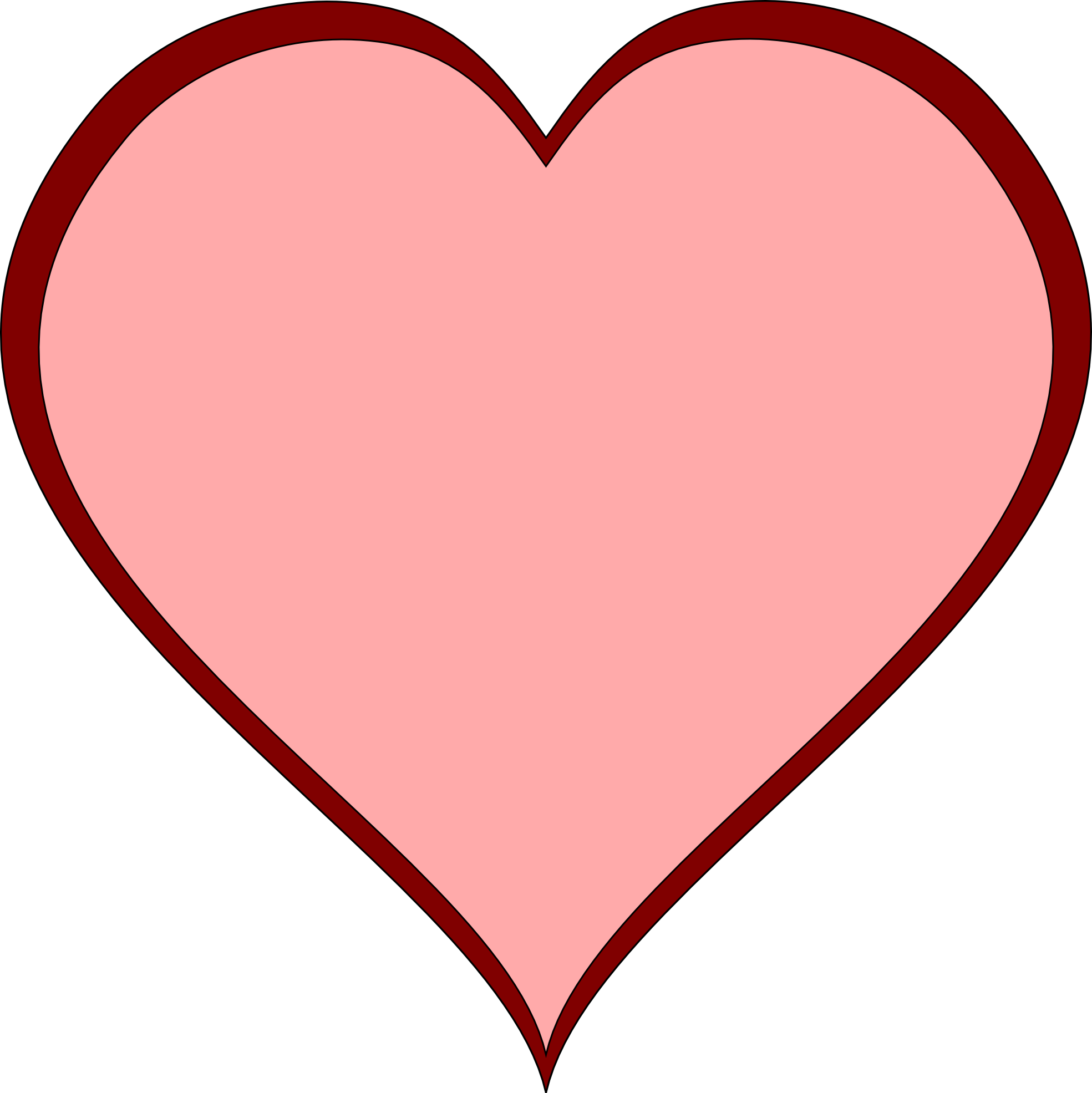 Heart Clipart - Clip Art - Png Download (1969x1971), Png Download