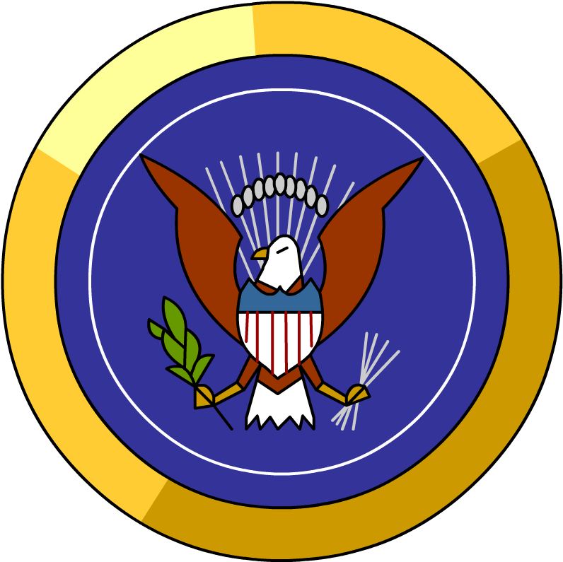 Jpg Freeuse Gameup Brainpop Presidential Power - President Clipart (880x880), Png Download