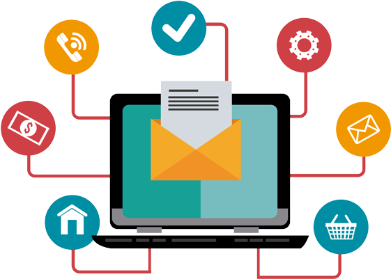 Email Marketing Campaign For Online Success Boss Day - Digital Marketing Campaign Png Clipart (860x400), Png Download