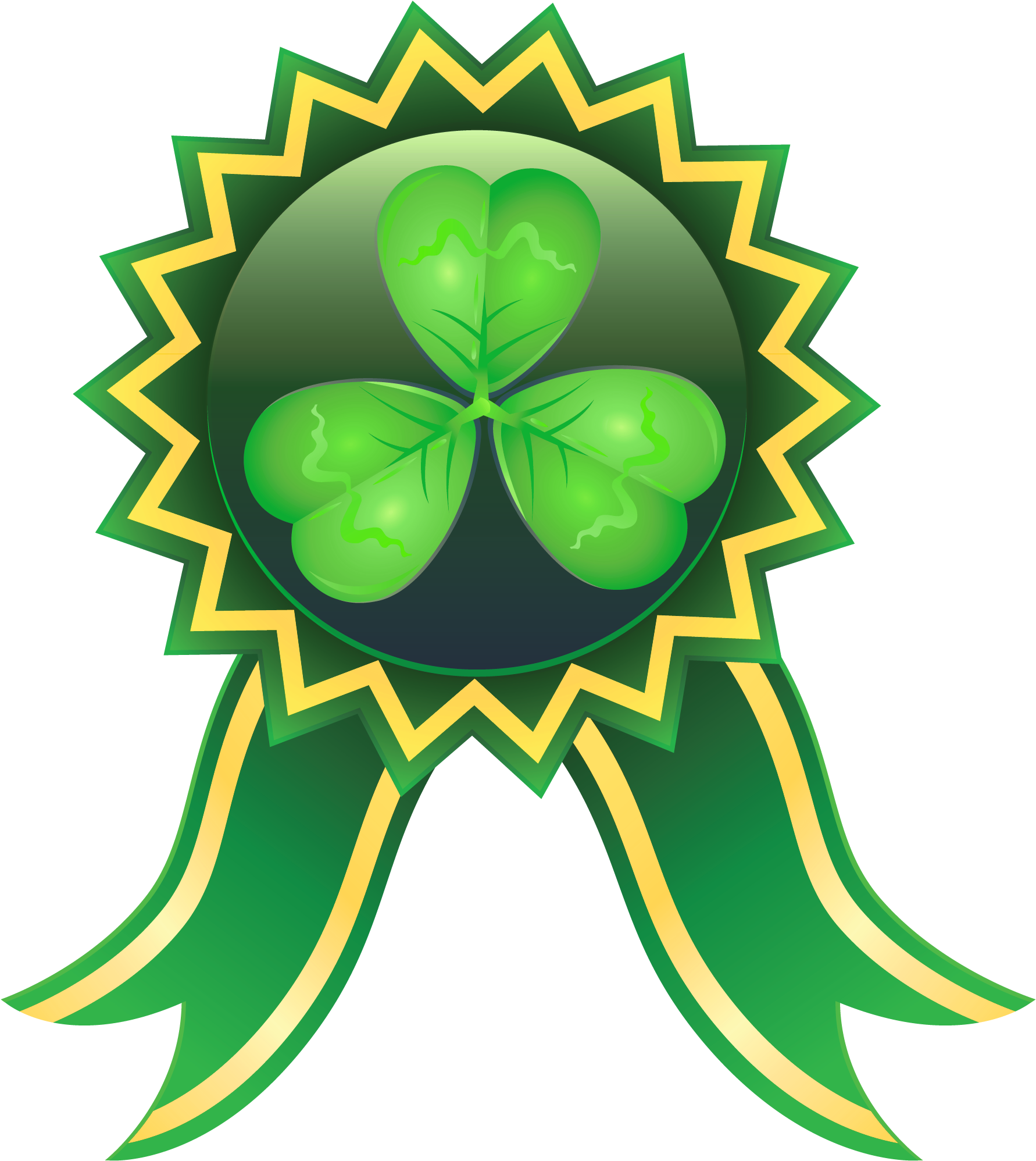 St Patrick Deco Element Png Clipart - Tube St Patrick En Png Transparent Png (2000x2188), Png Download