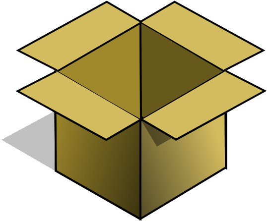 Free Boxes Cliparts Download Free Clip Art Free Clip - Box Clipart - Png Download (640x480), Png Download