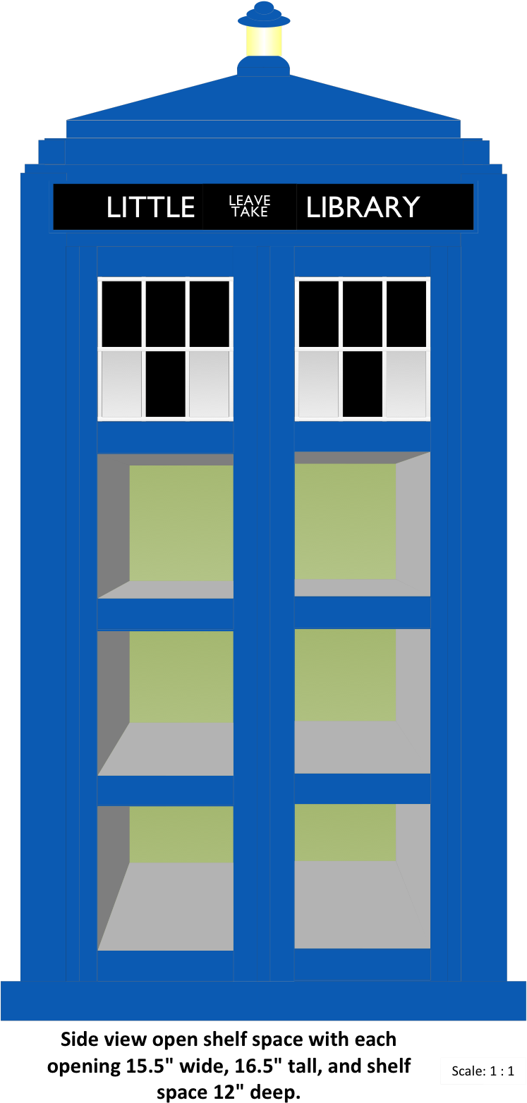 Lfltardis Tardisclosed - Door Clipart (900x1639), Png Download