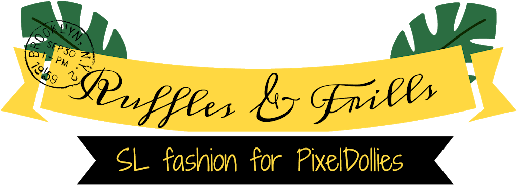 Ruffles And Frills - Trendy Porto Vintages Brooklyn Nyc New York City Mousepad Clipart (1020x479), Png Download