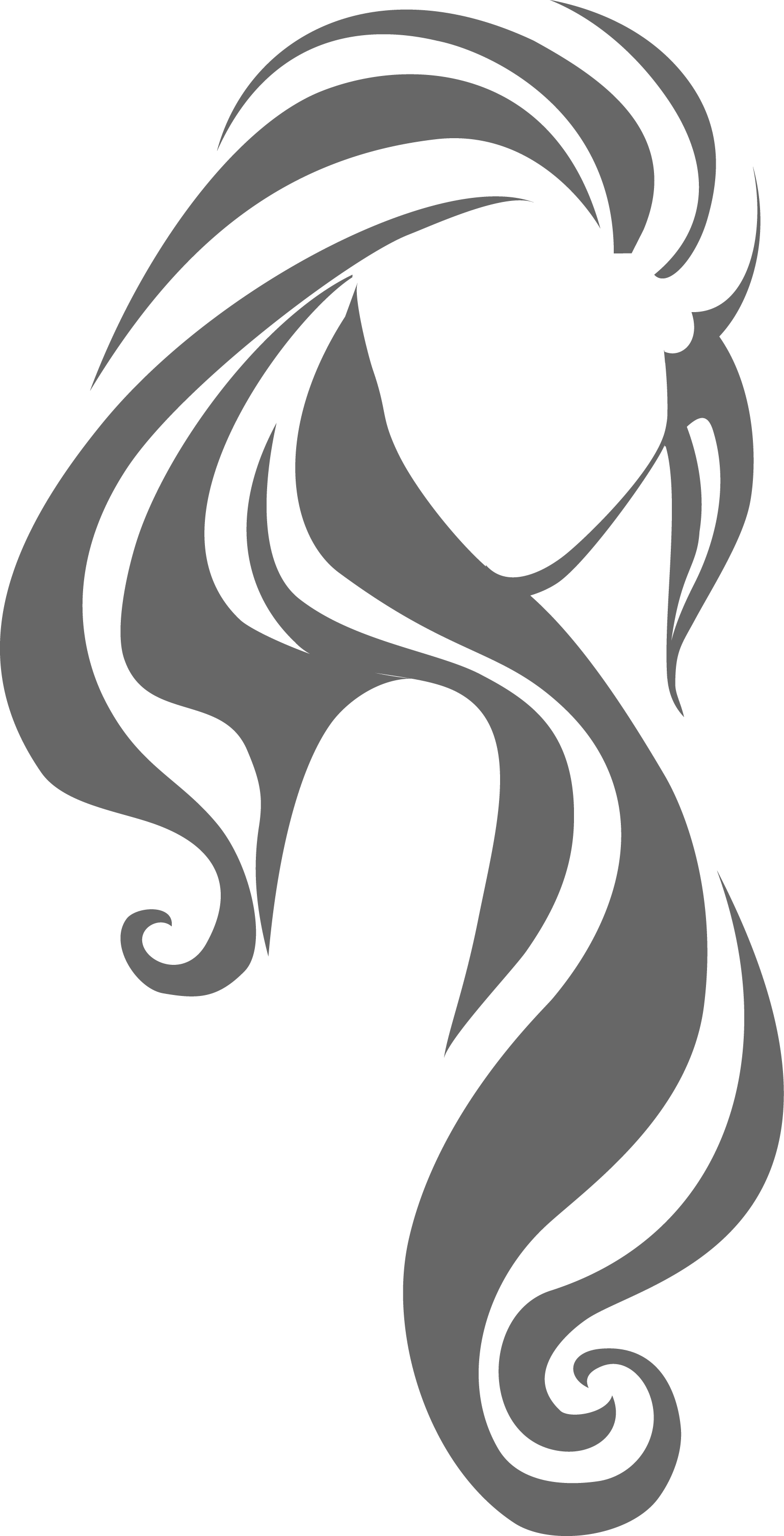 Download Dark Hair Clipart Hair Care Hair Vector Icon Png Download