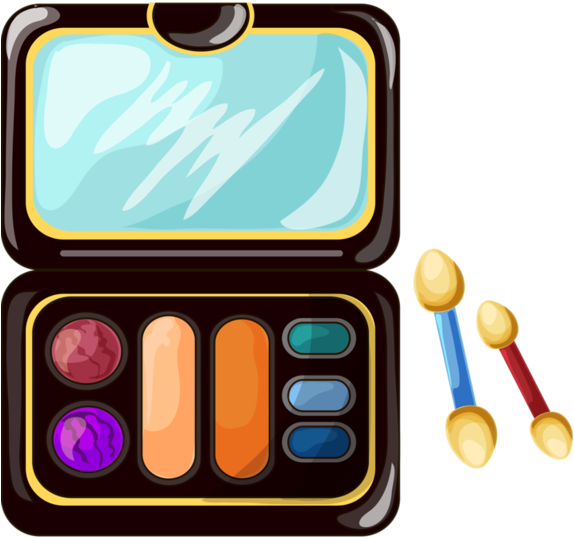 Makeup Salon, Makeup Art, Lip Makeup - Eyeshadow Clipart Png Transparent Png (600x636), Png Download