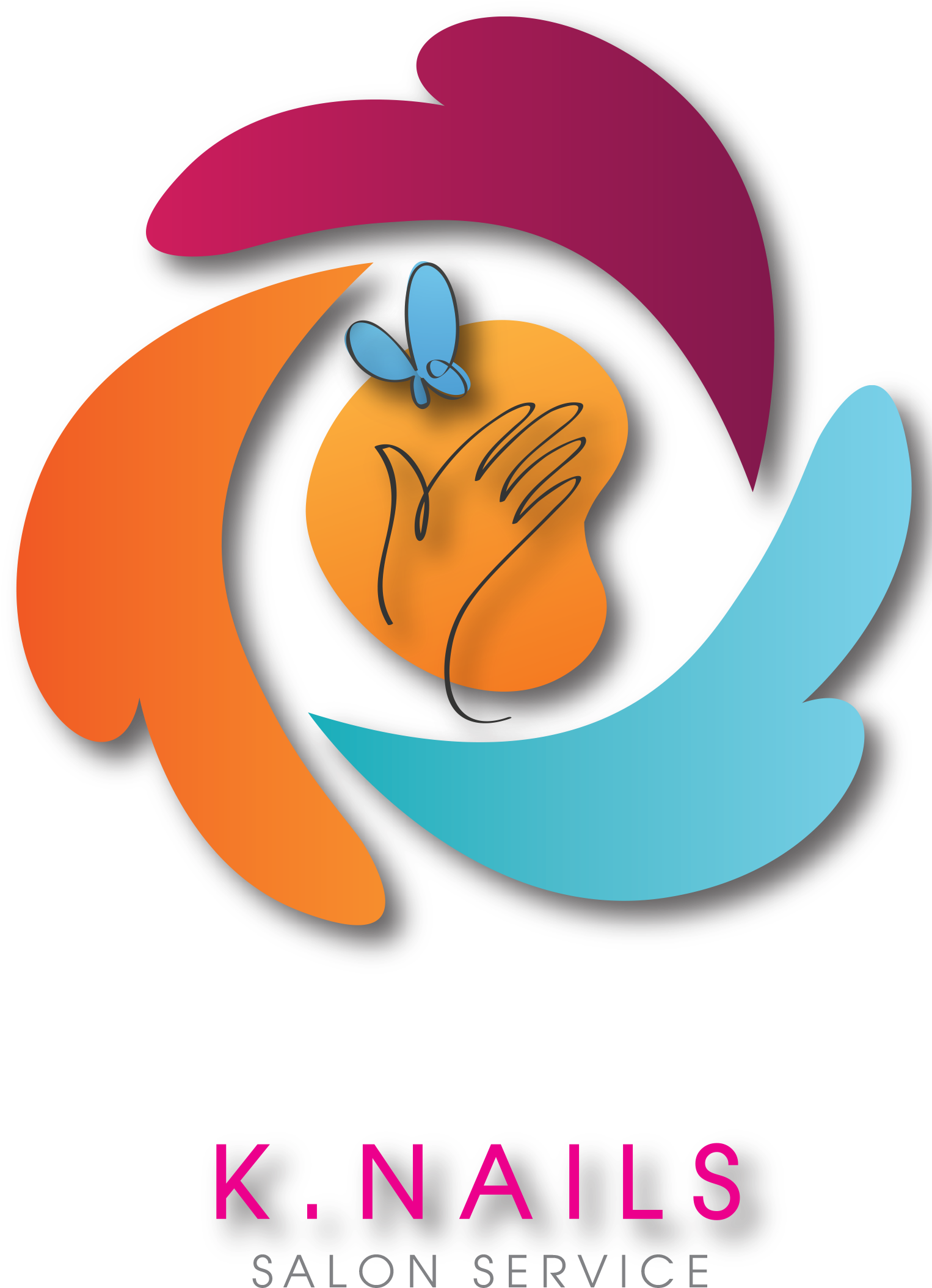 Give Yourself A Treat - Nail Art Clipart (1531x2176), Png Download