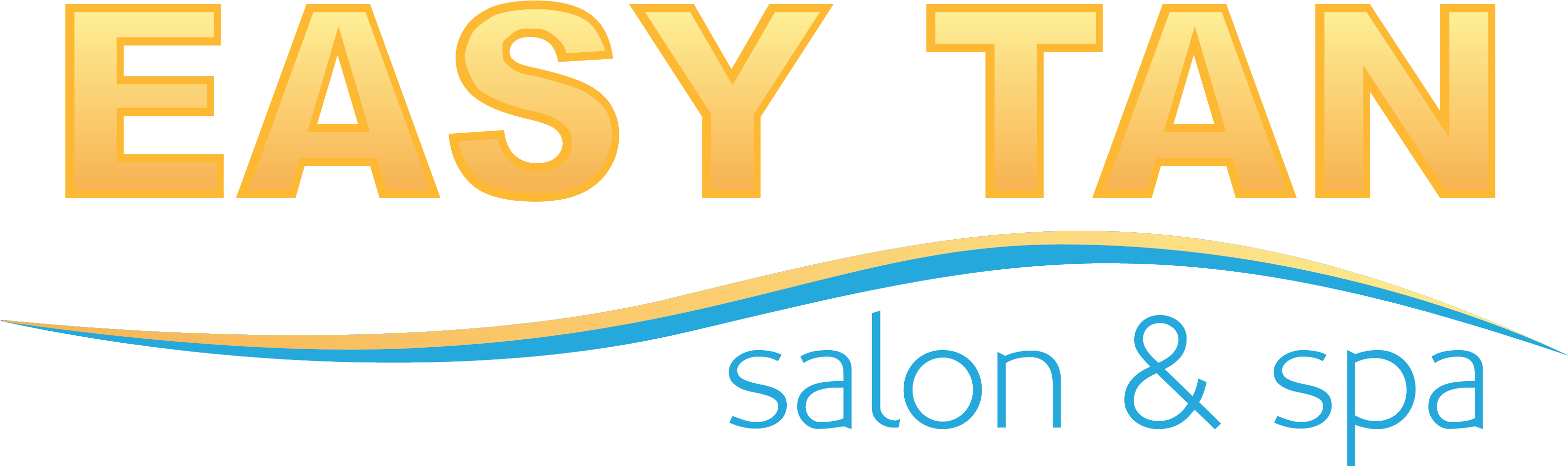 Easy Tan Salon & Spa Clipart (3176x967), Png Download