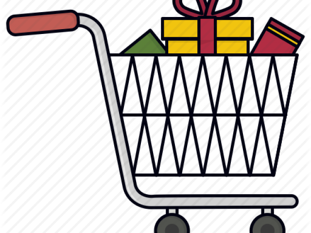 Shopping Cart Clipart (640x480), Png Download