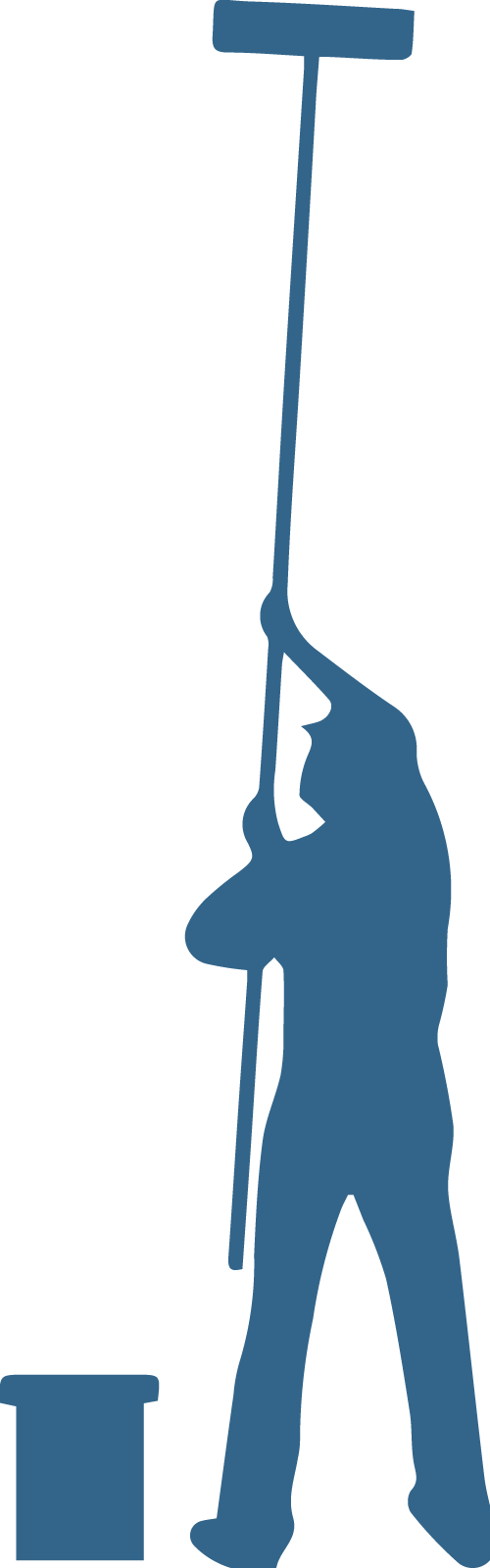 Cleanergraphic - Silhouette Clipart (500x1600), Png Download