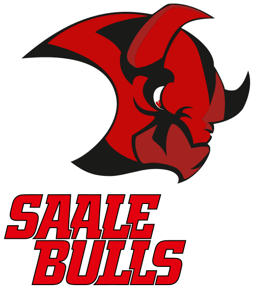 Saale Bulls Unterliegen Mit - Saale Bulls Halle Clipart (529x600), Png Download