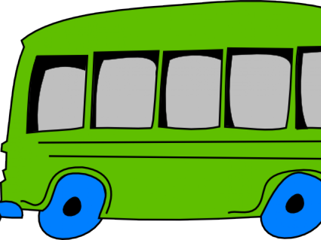 Bus Clipart Shape - Gray School Bus - Png Download (640x480), Png Download