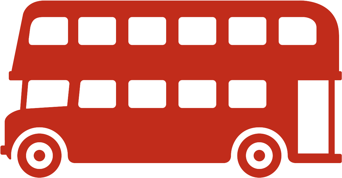 Power - Black London Bus Png Clipart (1200x1200), Png Download