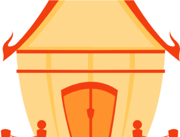 Roof Clipart Thai - Clip Art - Png Download (640x480), Png Download