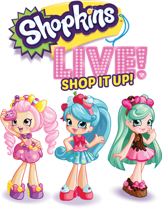 Pin Shopkins Logo Clipart - Shopkins Super Jewelry Kit: Strawberry Kiss Necklace - Png Download (675x716), Png Download