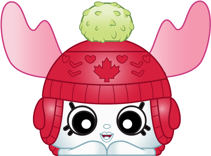 Milly Moose Beanie - Portable Network Graphics Clipart (834x834), Png Download