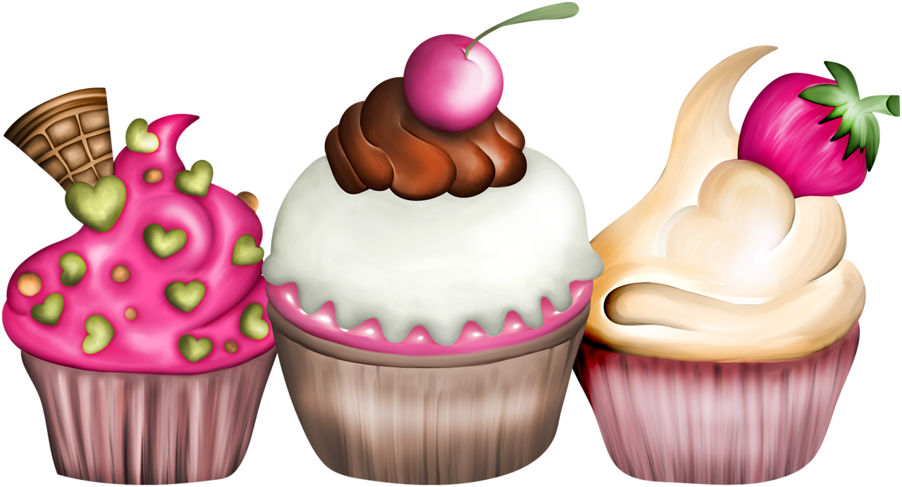 Cupcakes Cupcake Clipart, Cupcake Logo, Cupcake Shops, - Vintage Cupcake Clipart - Png Download (1280x691), Png Download