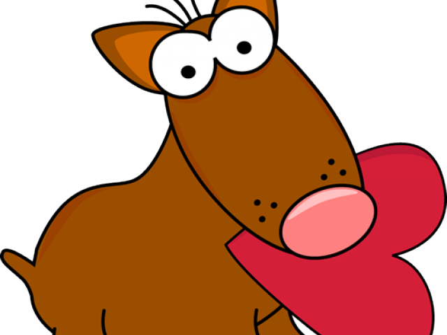 Valentines Day Clipart Puppy - Png Download (640x480), Png Download
