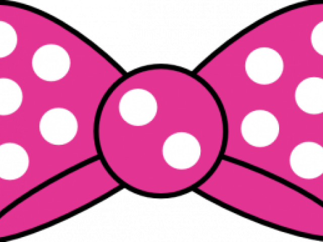Minnie Mouse Bow Png Clipart (640x480), Png Download