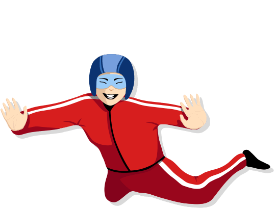 Skydiving - Florida Clipart (670x500), Png Download