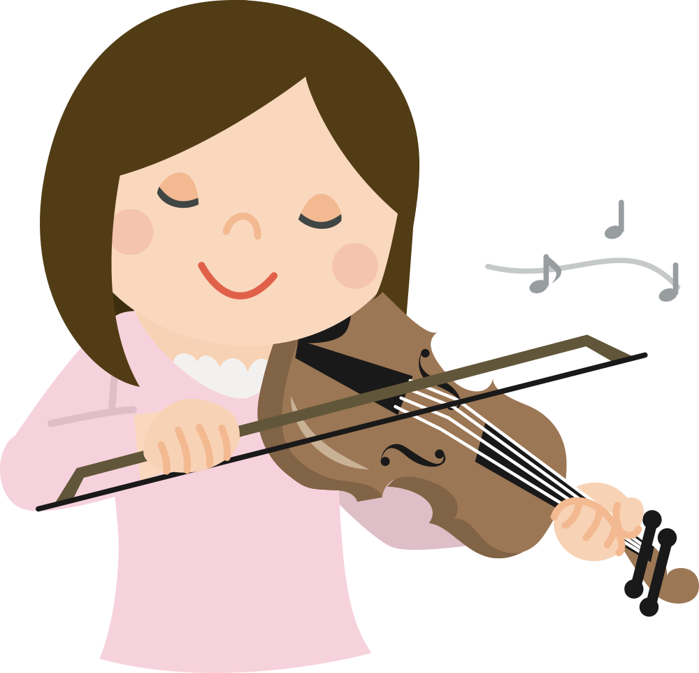 All Photo Png Clipart - Girl Playing Violin Clipart Transparent Png (779x750), Png Download