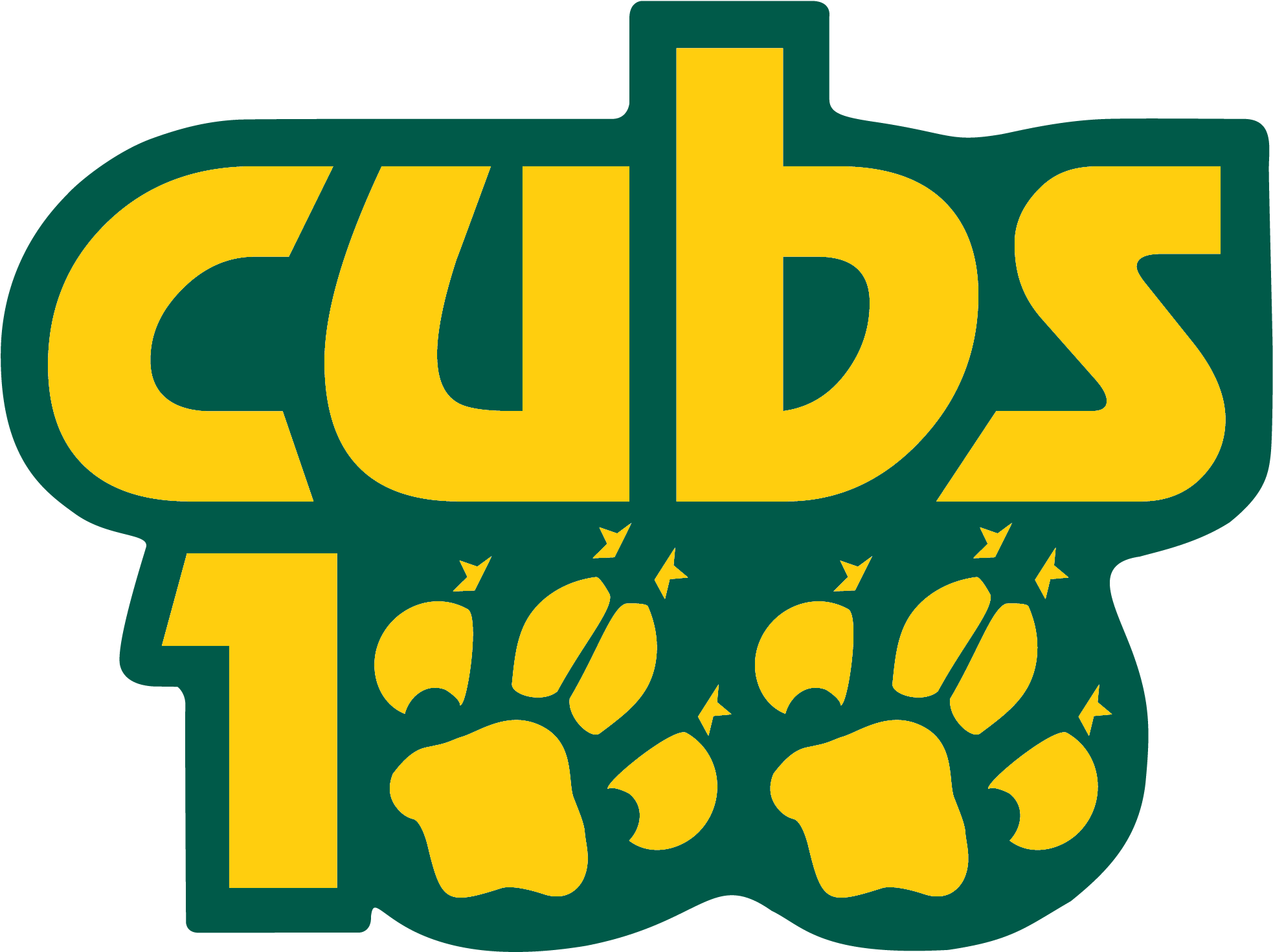 Cubs 100 Logo - Scouts Cubs 100 Clipart (1968x1480), Png Download
