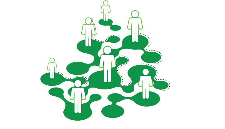 We Help Foundations Identify And Engage With Community - Illustration Clipart (716x433), Png Download