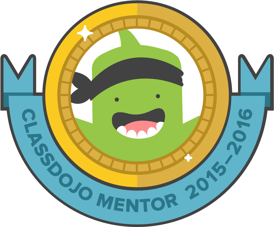 I'm A Proud Classdojo Mentor This Year Award For Me - Medallas Classdojo Clipart (995x800), Png Download
