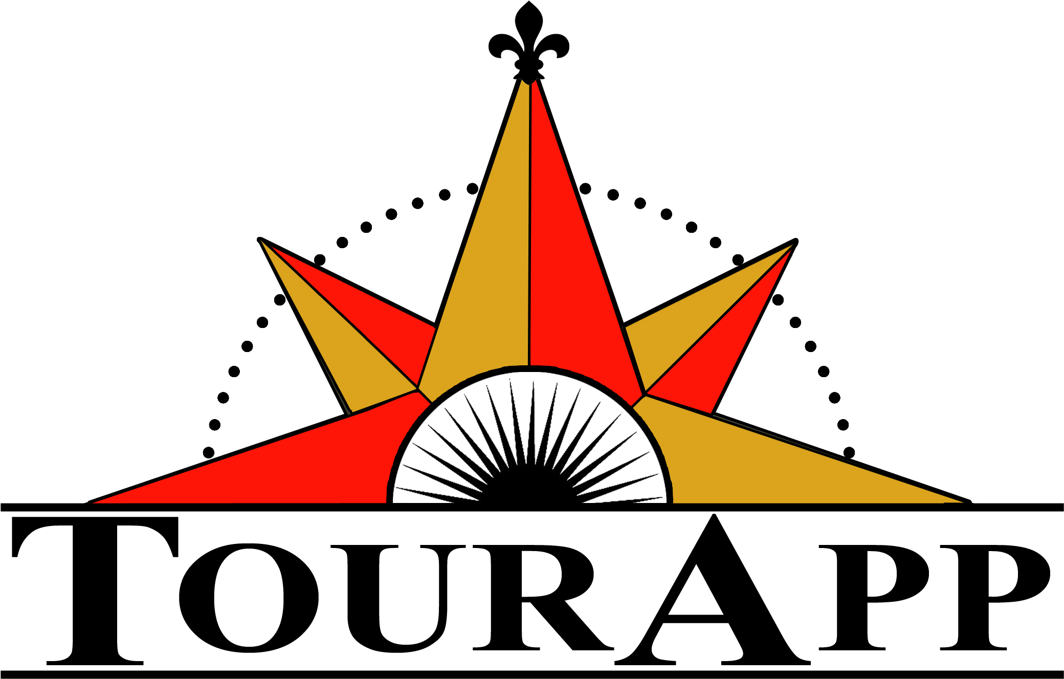 Tour App Clipart (2426x1679), Png Download