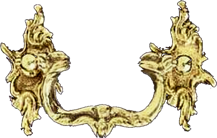 Icebox & Hoosier Hardware, Reproduction Vintage Drawer - Drawer Pull Clipart (720x465), Png Download