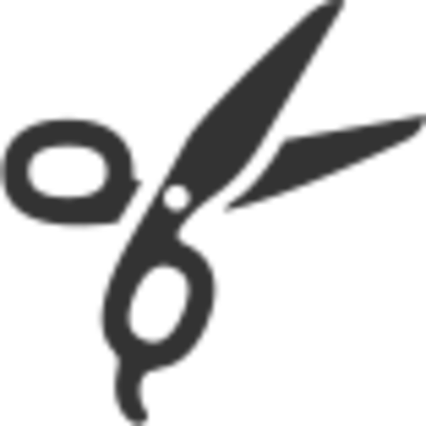 Scissors Icon Transparent Clipart (600x600), Png Download
