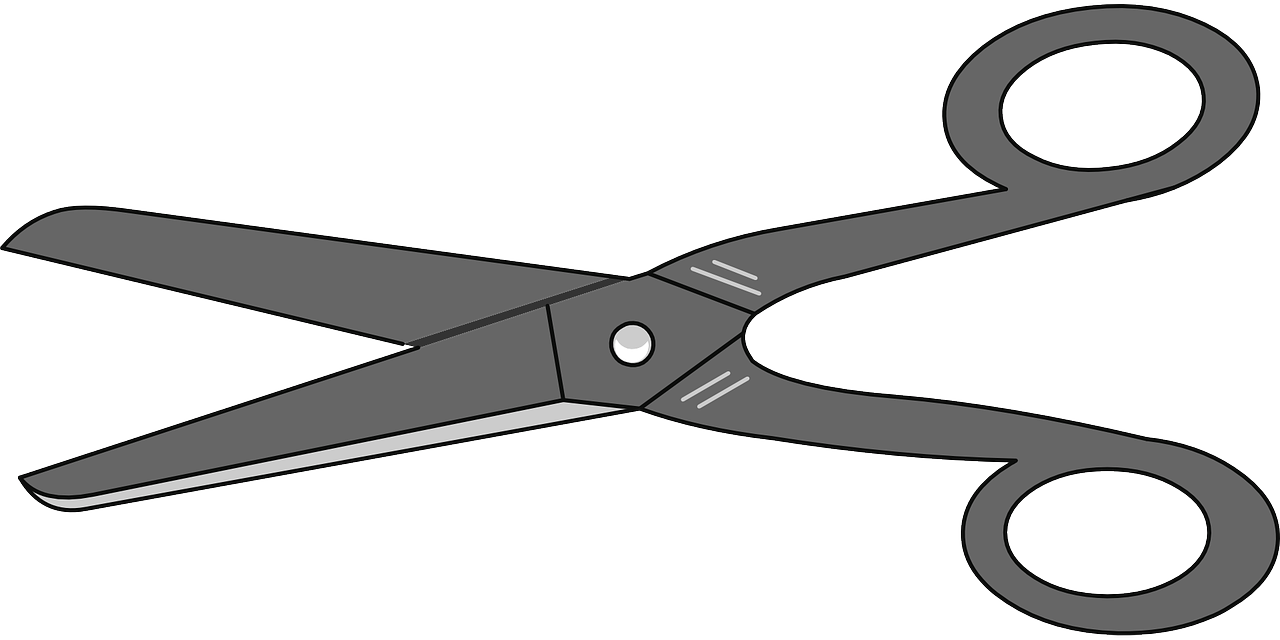 Architetto Scissors Forbici Clipart By Anonymous - Scissors Clip Art - Png Download (1200x590), Png Download