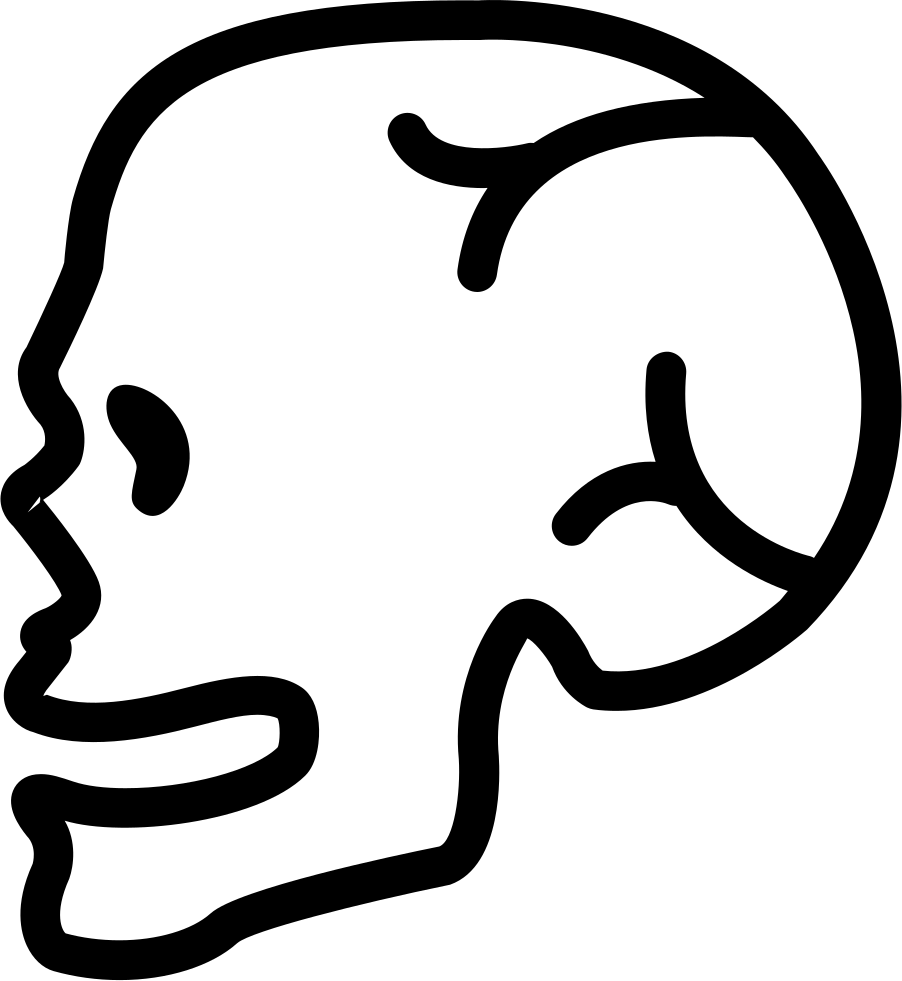 Png File - Skull Clipart (902x981), Png Download