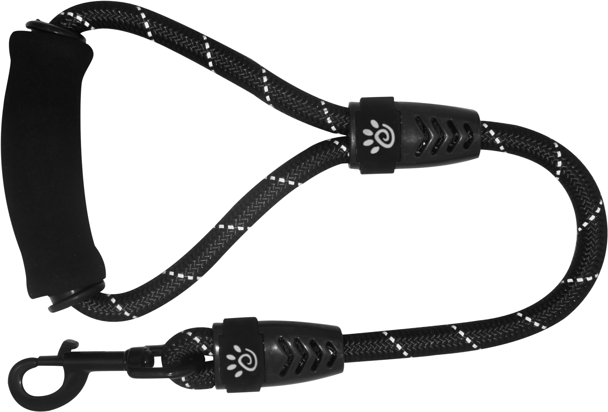 Clip Art Stock Doco Reflective Traffic Leash W Ergocurve - Leash - Png Download (2048x1406), Png Download