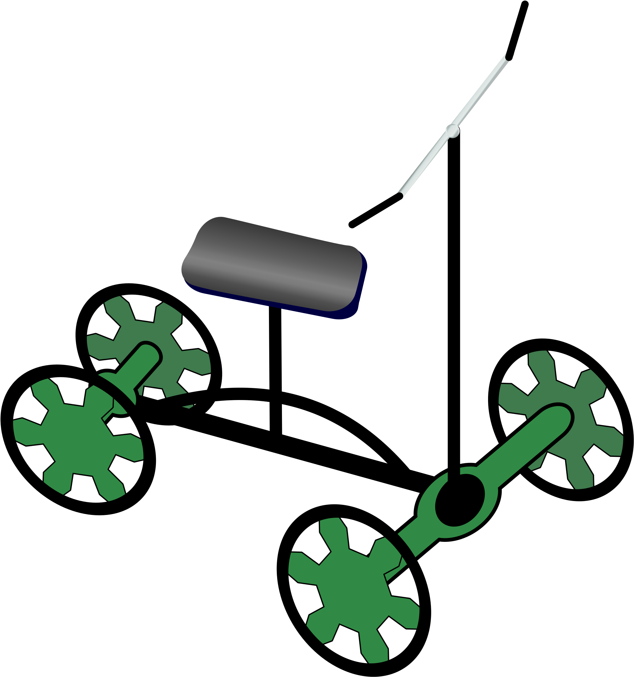 Walker Clipart (2259x2400), Png Download