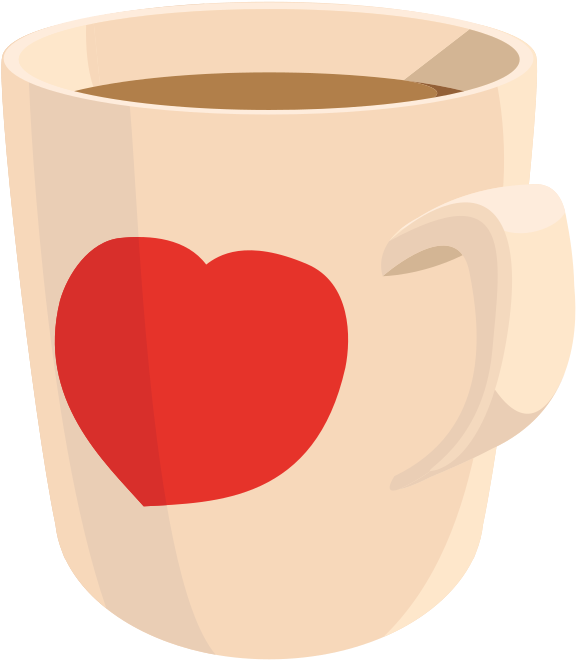 Coffee Mug - Mug Clipart (1000x1000), Png Download