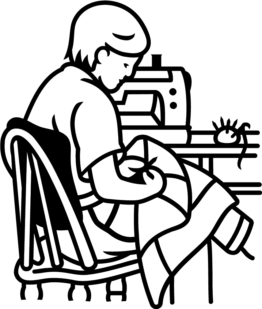 32 - Sitting Clipart (854x1017), Png Download