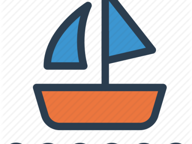 Sailboat Clipart Waterways - Waterways Icon - Png Download (640x480), Png Download