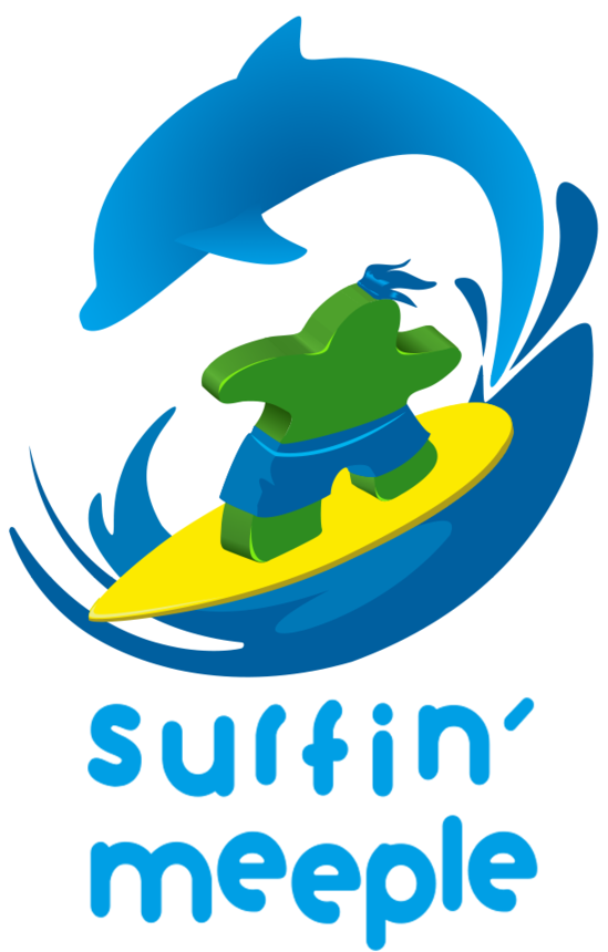Surfin Meeples Clipart (625x900), Png Download