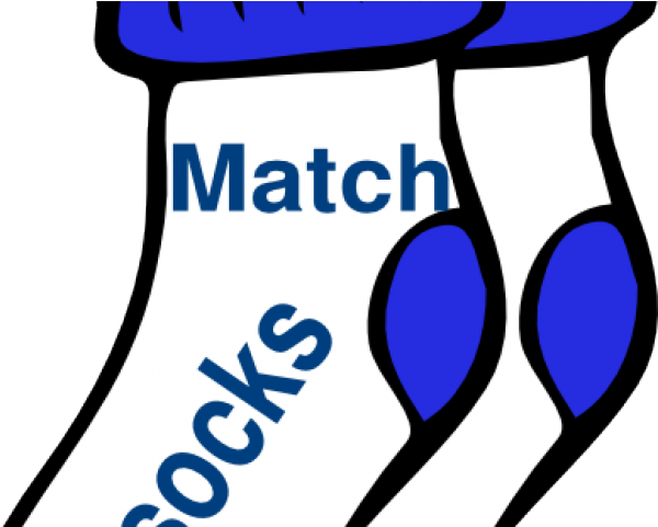 Socks Clipart Sort - Clip Art - Png Download (640x480), Png Download